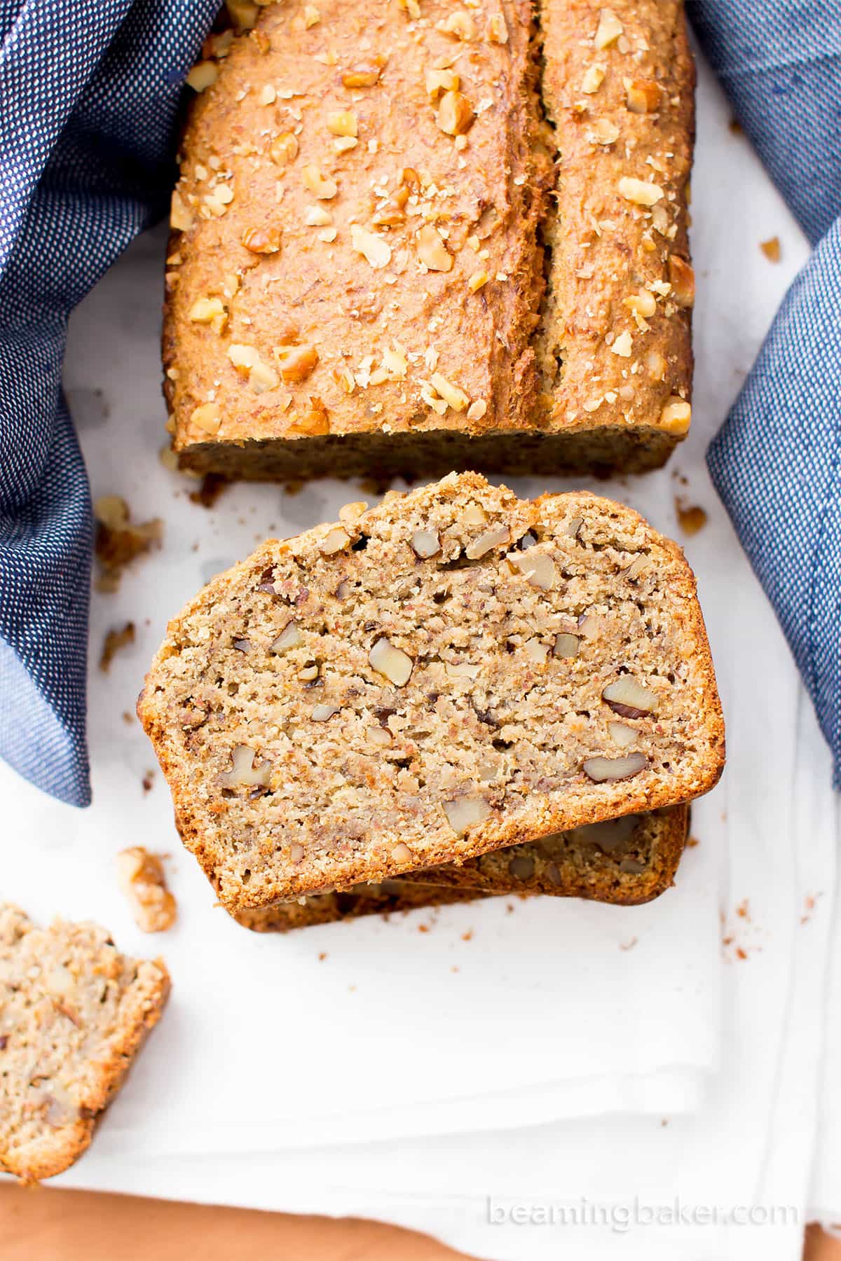What is a simple recipe for banana nut bread?