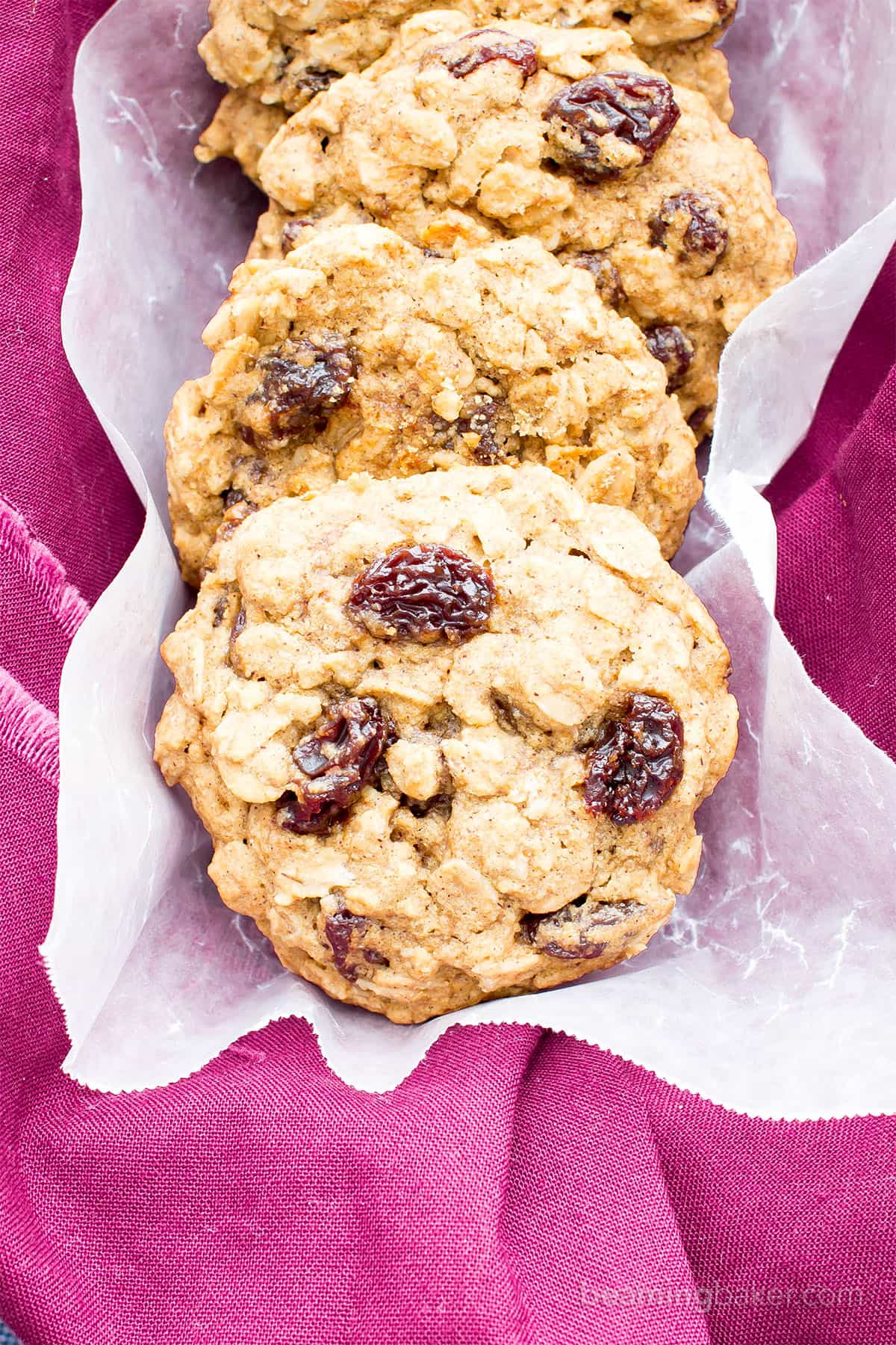 Easy Gluten Free Vegan Oatmeal Raisin Cookies (V, GF, Dairy-Free ...