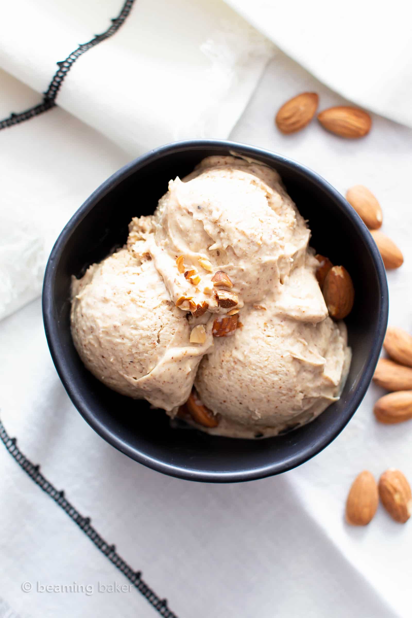 turns out i can make ice cream from just almond milk : r/Kitchenaid