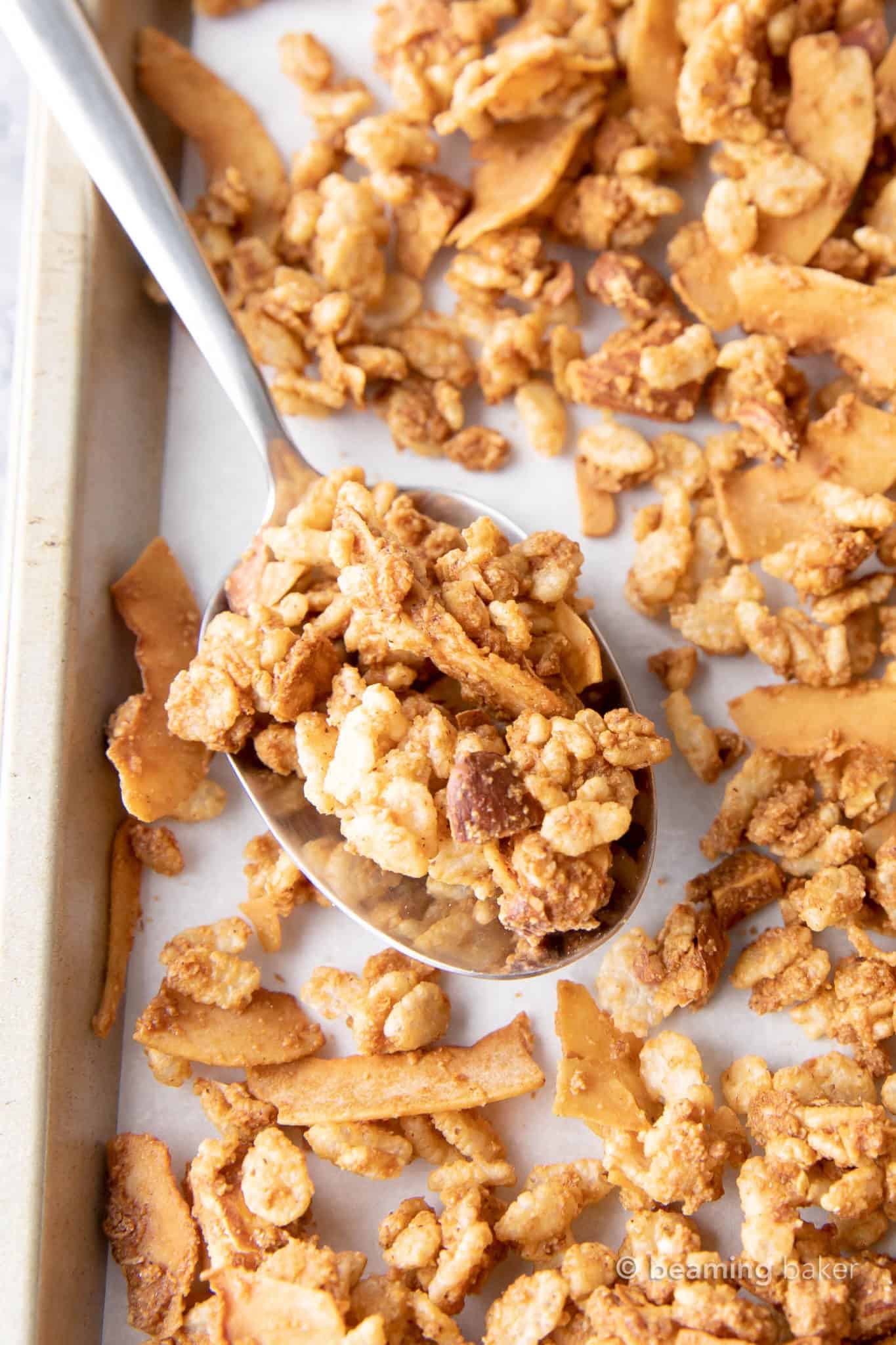 Low Calorie Granola (Low Carb, Low Sugar, Low Fat) Beaming Baker