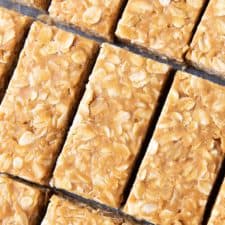 3 Ingredient No Bake Peanut Butter Granola Bars (GF)-image