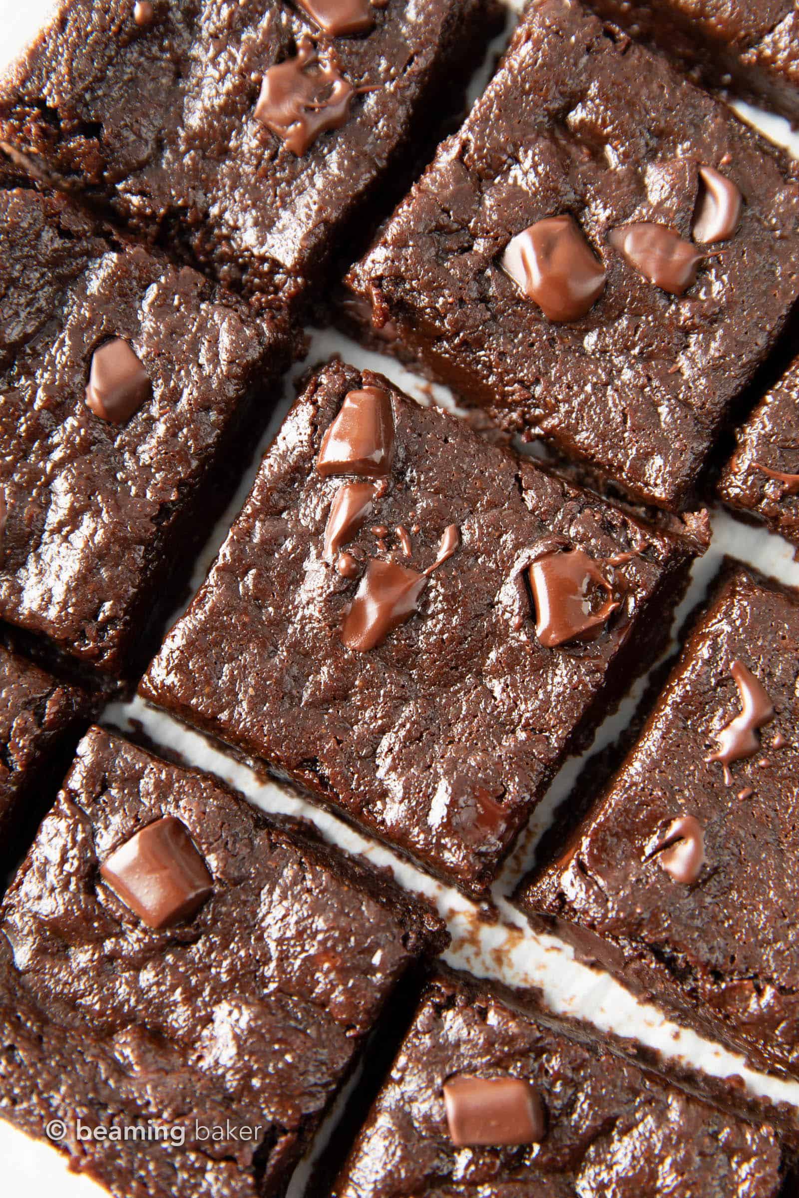 Ultimate Fudgy Paleo Vegan Brownies Recipe Easy Paleo Chocolate Brownies Beaming Baker