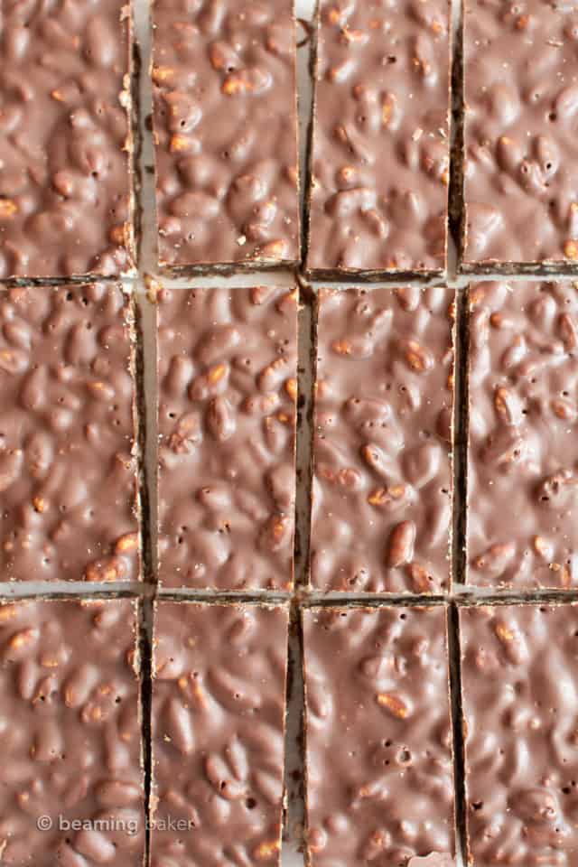 3 Ingredient Homemade Crunch Bars (Gluten Free) Beaming Baker