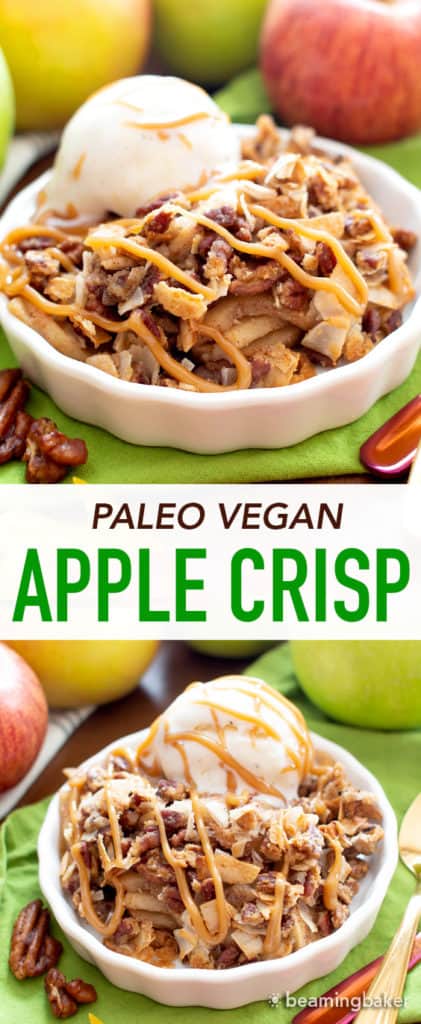 Paleo Apple Crisp - Beaming Baker