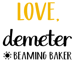 Love, demeter | beaming baker