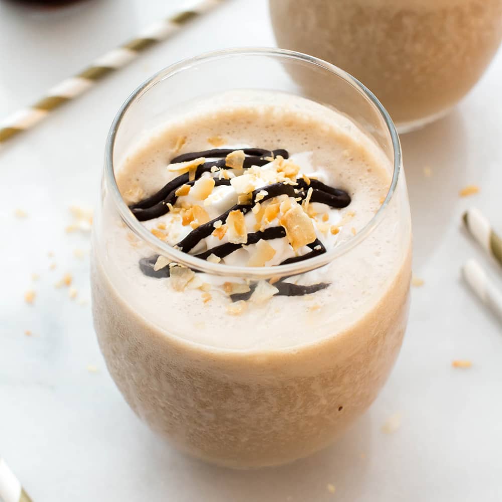 Coffee Coconut Frappuccino (Vegan, Paleo, Gluten Free, Dairy Free)