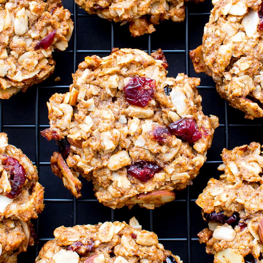 Gluten Free Trail Mix Cookies Vegan Gluten Free Dairy Free Beaming Baker