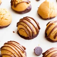 Gluten Free Vegan Chocolate Peanut Butter Truffles (V, GF, Dairy-Free, 5 Ingredient)-image