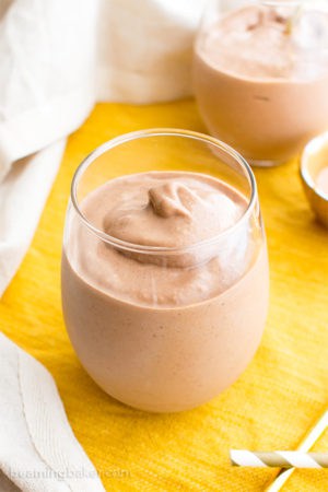 Peanut Butter Hot Chocolate Smoothie (Vegan, Gluten Free, Protein ...