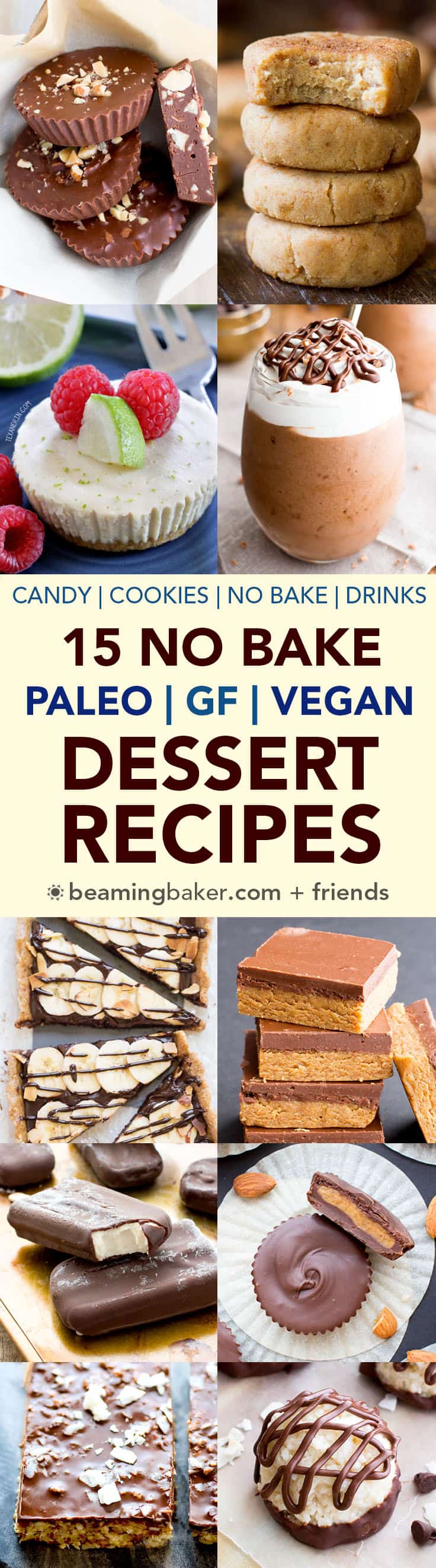15 No Bake Paleo Vegan Desserts (Gluten-Free, Dairy-Free ...