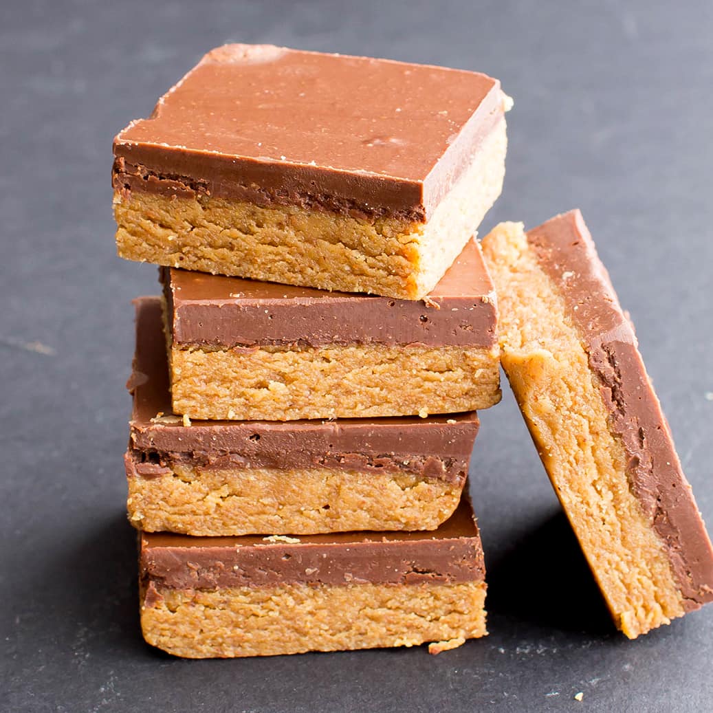 No Bake Paleo Chocolate Almond Butter Bars – Easy Paleo Dessert