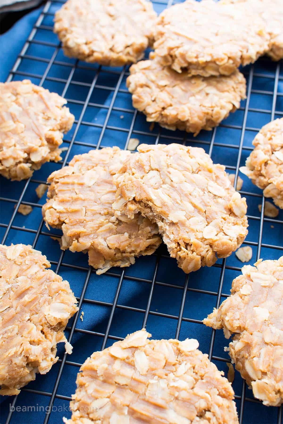 3-ingredient-no-bake-peanut-butter-oatmeal-cookies-gluten-free-vegan