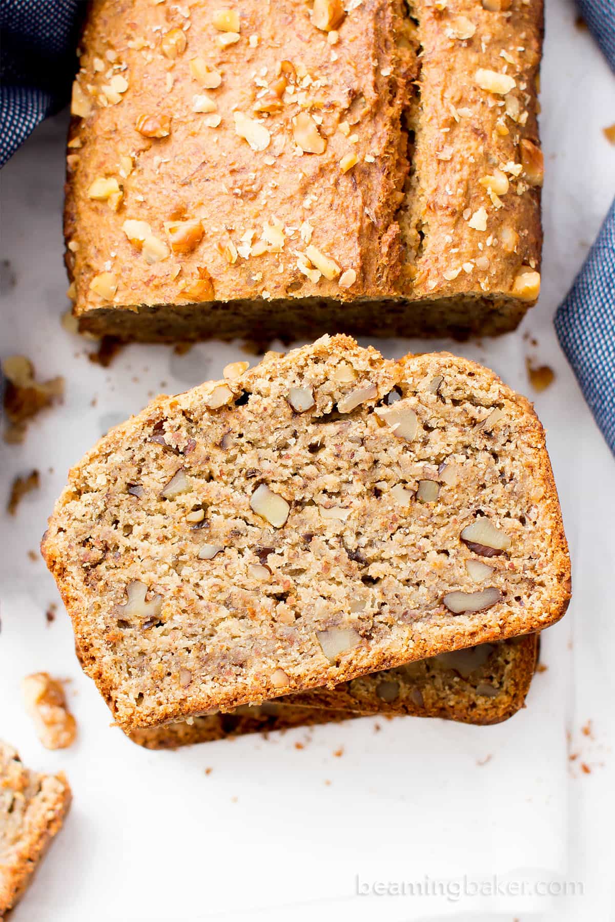 One Bowl Vegan Gluten Free Banana Nut Bread V, GF, Oat Flour, DairyFree  Beaming Baker