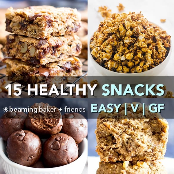 15 Easy Healthy Gluten Free Vegan Snack Recipes Beaming Baker