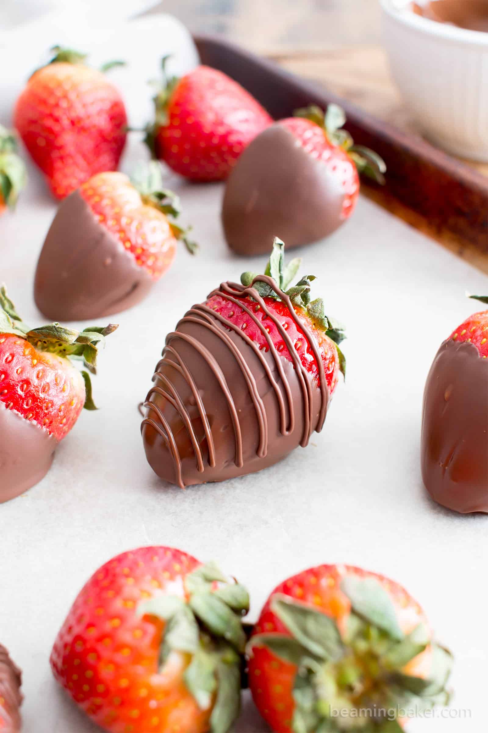 How to Make Chocolate Dipped Strawberries Recipe (Vegan, Paleo, 2 ...