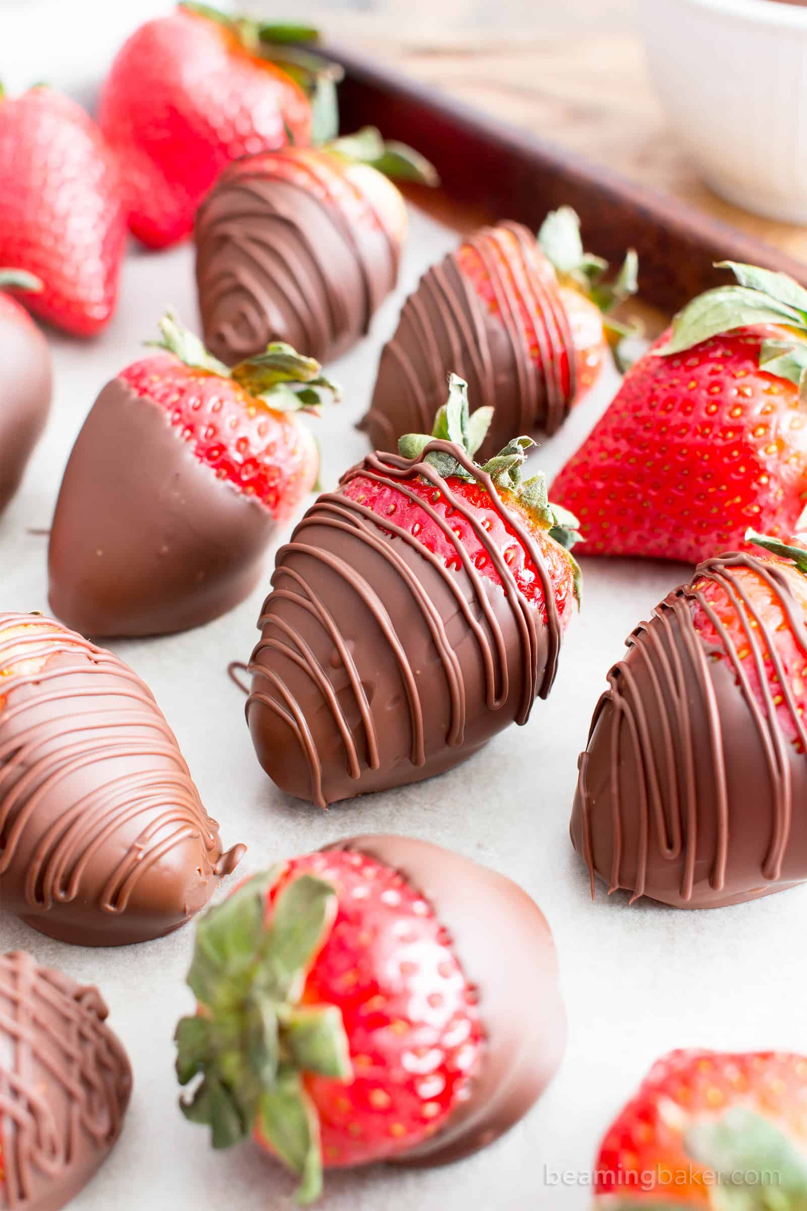 Vegan Chocolate Dipped Strawberries Delivered Los Angeles & Nearby