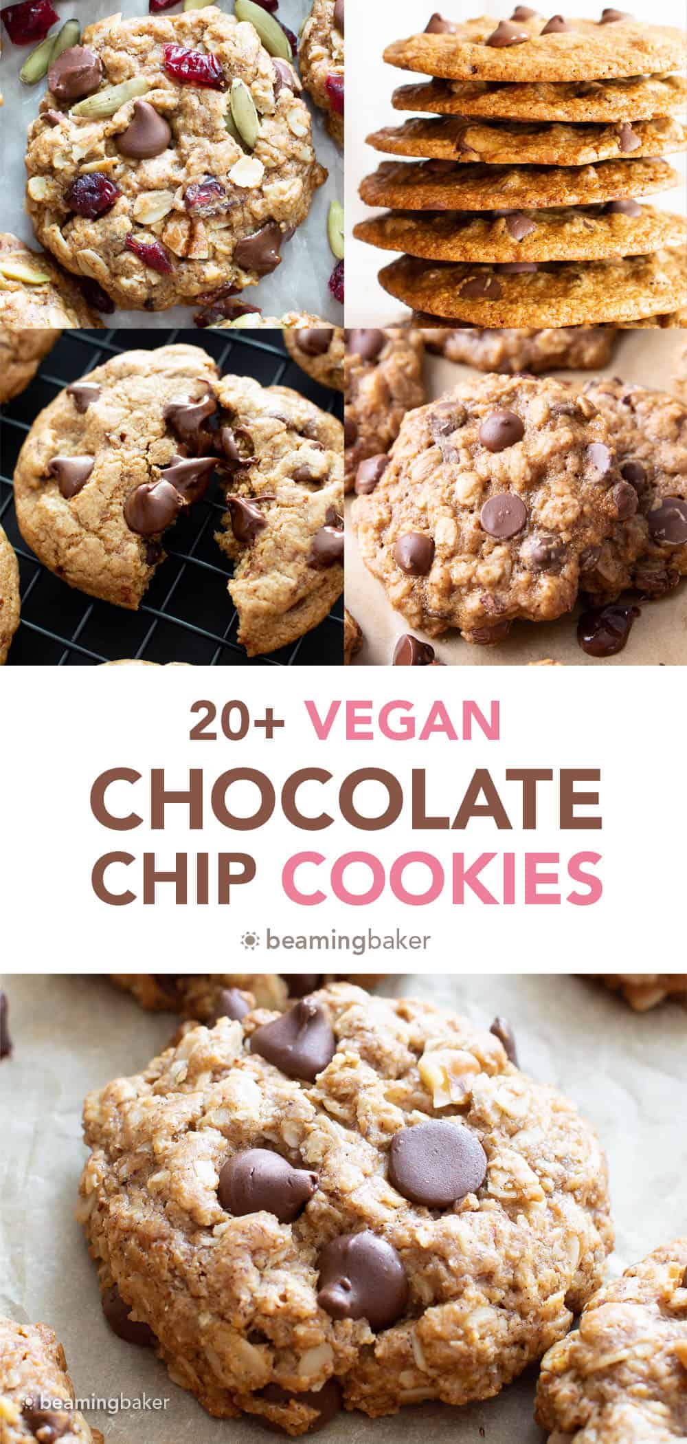 Perfect Vegan Chocolate Chip Cookies - Nora Cooks