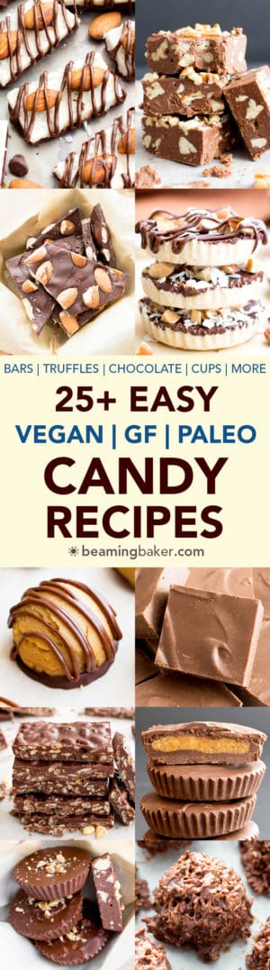 25+ Easy Gluten-Free Vegan Candy Recipes (GF, V, Paleo, Dairy-Free ...