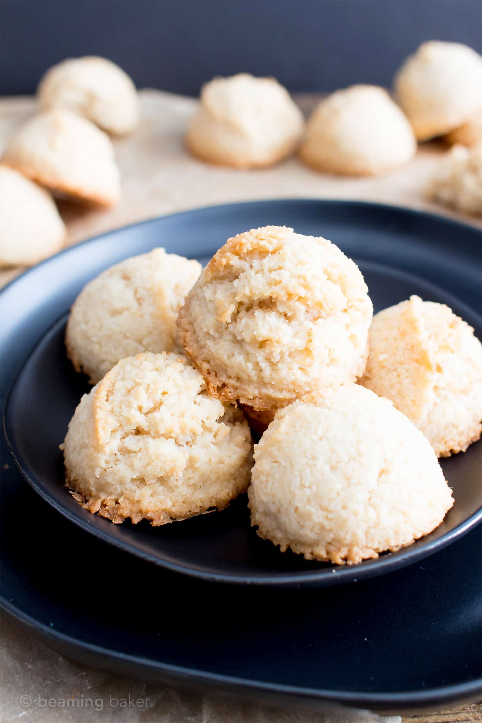 4 Ingredient Paleo Coconut Macaroons Recipe Vegan Paleo - 