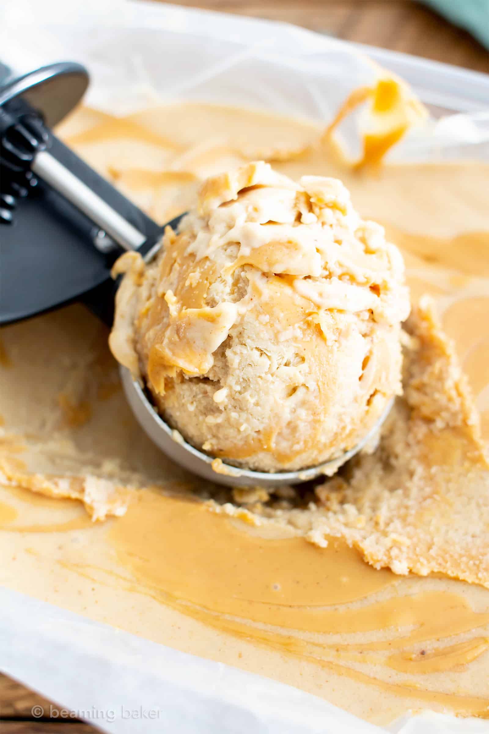 Easy Dog Ice Cream Recipe (Banana Peanut Butter Swirl)