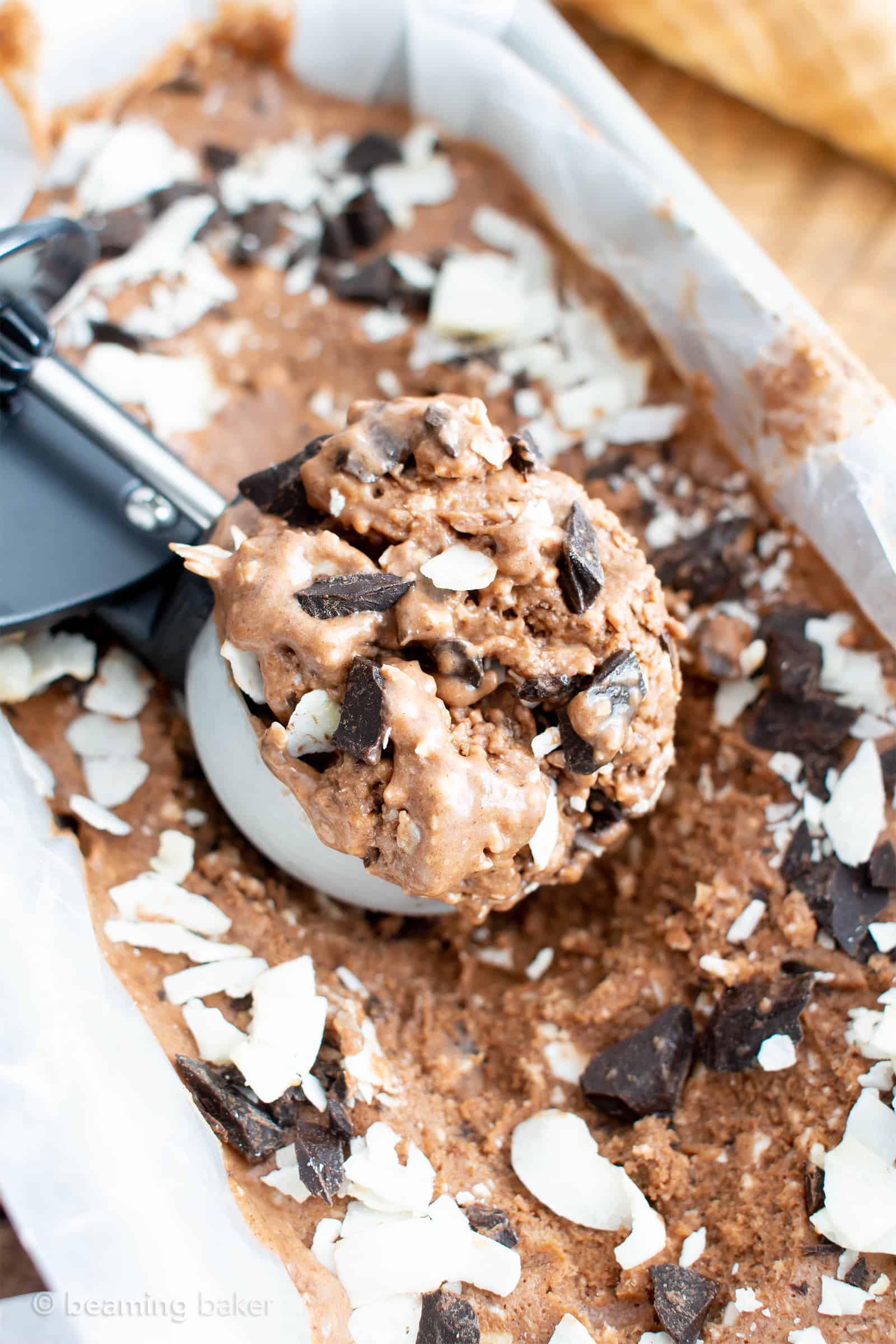 No-Churn Vegan Chocolate Chip Ice Cream - Namely Marly