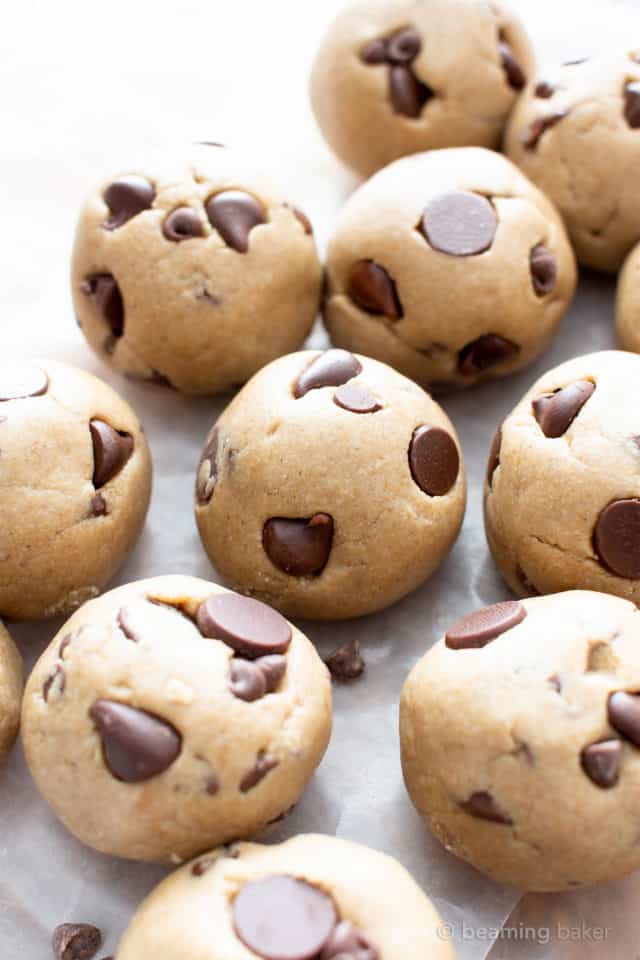 Healthy Vegan Cookie Dough Recipe Edible Beaming Baker