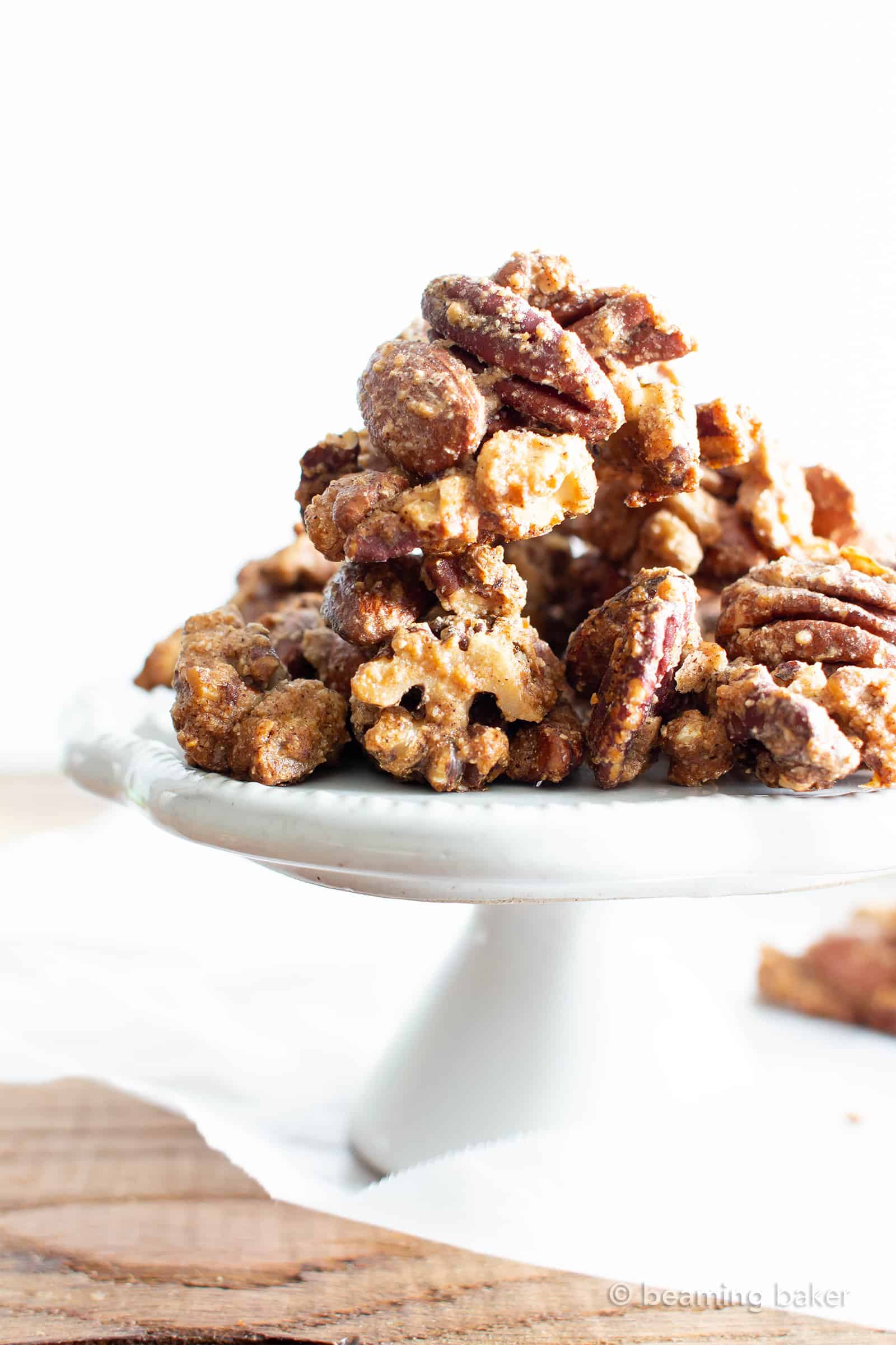 Sweet 'n Salty Nut Clusters Recipe - Beaming Baker