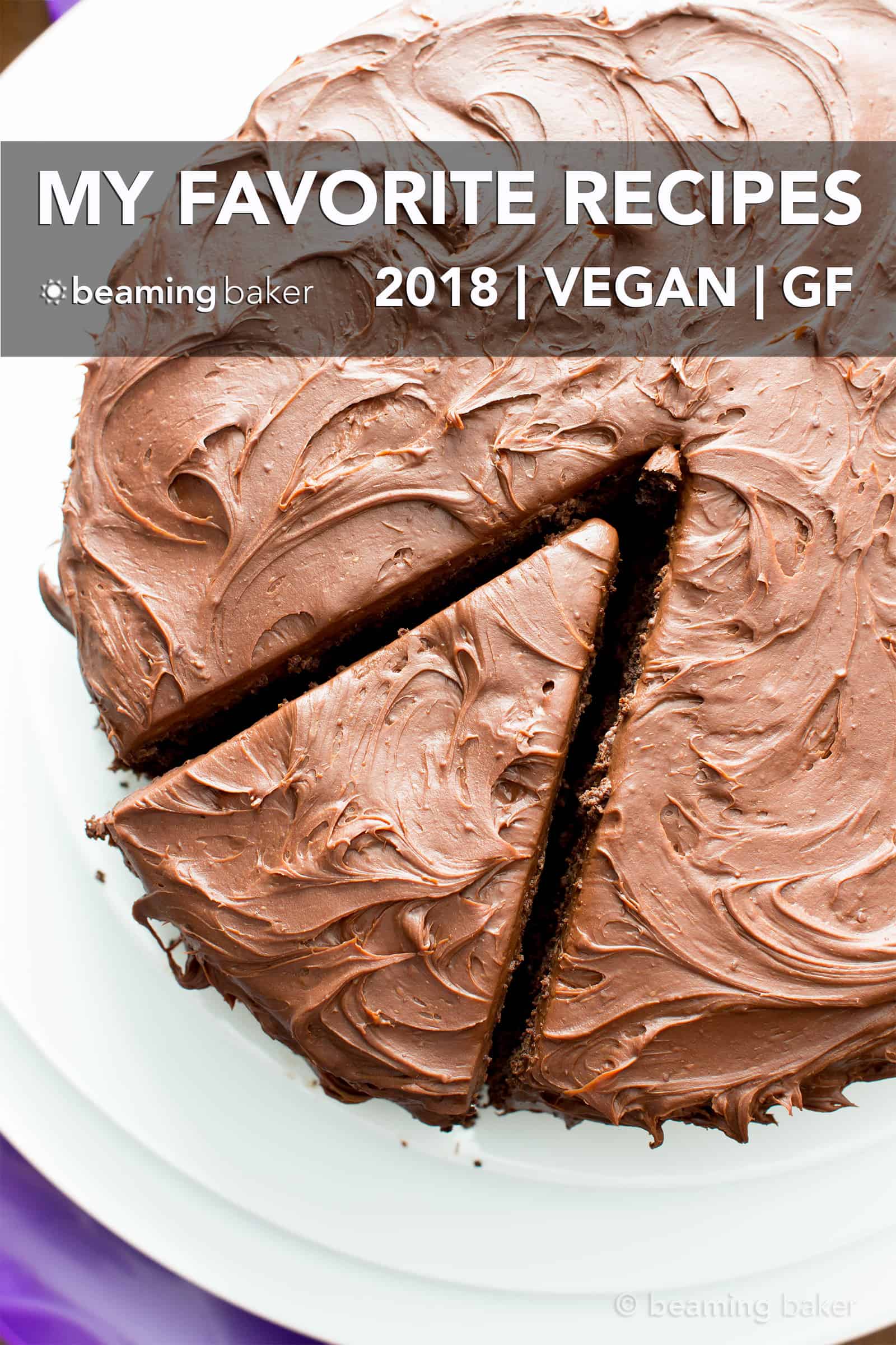 Happy NYE + My Favorite Gluten Free Vegan Recipes of 2018: the best & yummiest healthy dessert recipes of the year, quick bread, cookies, granola, muffins and more! #HealthySnacks #VeganBaking #VeganGlutenFree #PaleoDesserts #BeamingBaker | Recipes on BeamingBaker.com