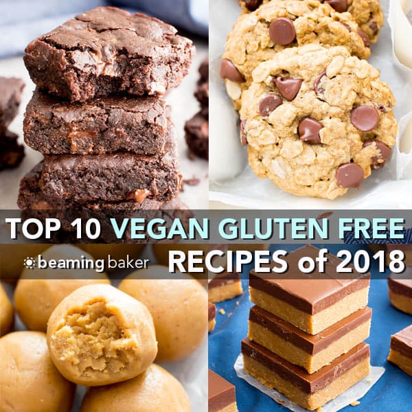 Top 10 Vegan Gluten Free Recipes of 2018