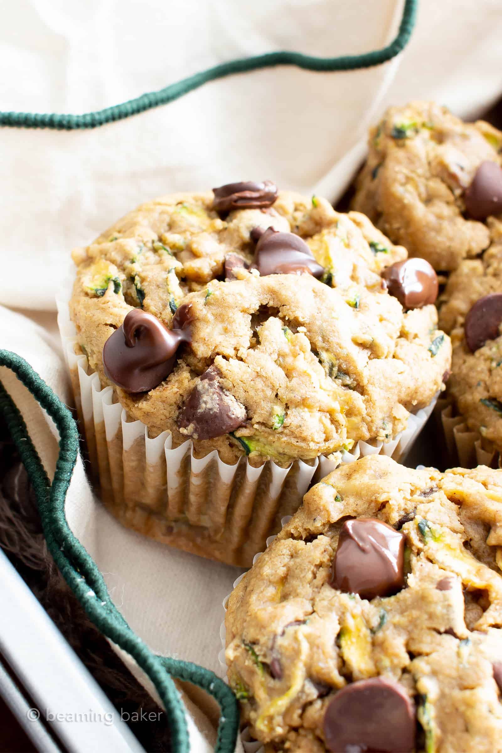 20+ Healthy Vegan Muffin Recipes (GF): A mouthwatering collection of the BEST homemade healthy muffins! Featuring healthy banana muffins, vegan blueberry muffins, and more easy muffin recipes! #Vegan #GlutenFree #DairyFree #Healthy #Muffins | Recipes on BeamingBaker.com