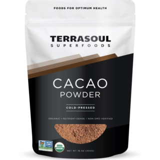 Raw cacao powder