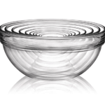 Stackable Glass Mixing Bowls