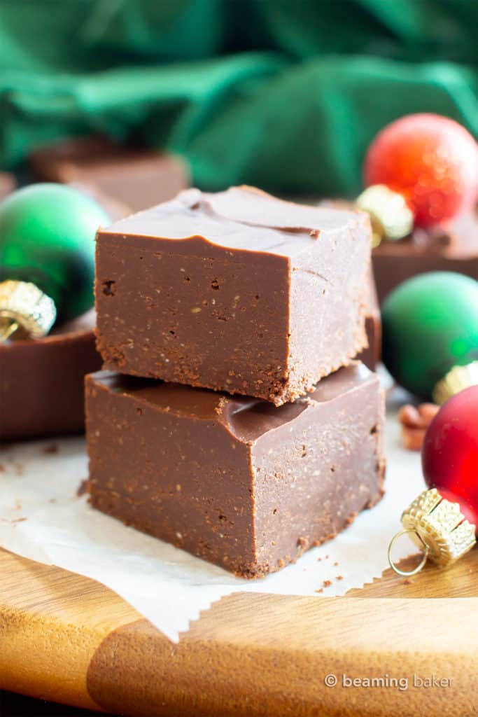 Peppermint Fudge Keto Mint Fudge! Beaming Baker