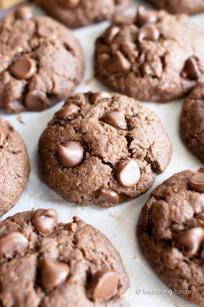 The Best Paleo Vegan Double Chocolate Chip Cookies (gluten Free 