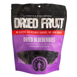 Paleo Dried Blueberries