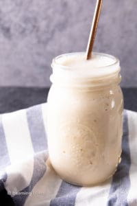 Vegan Protein Shake Recipe (Dairy-Free) - Beaming Baker