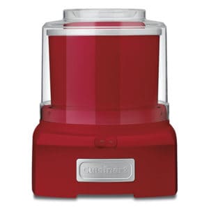 Red Ice Cream Maker