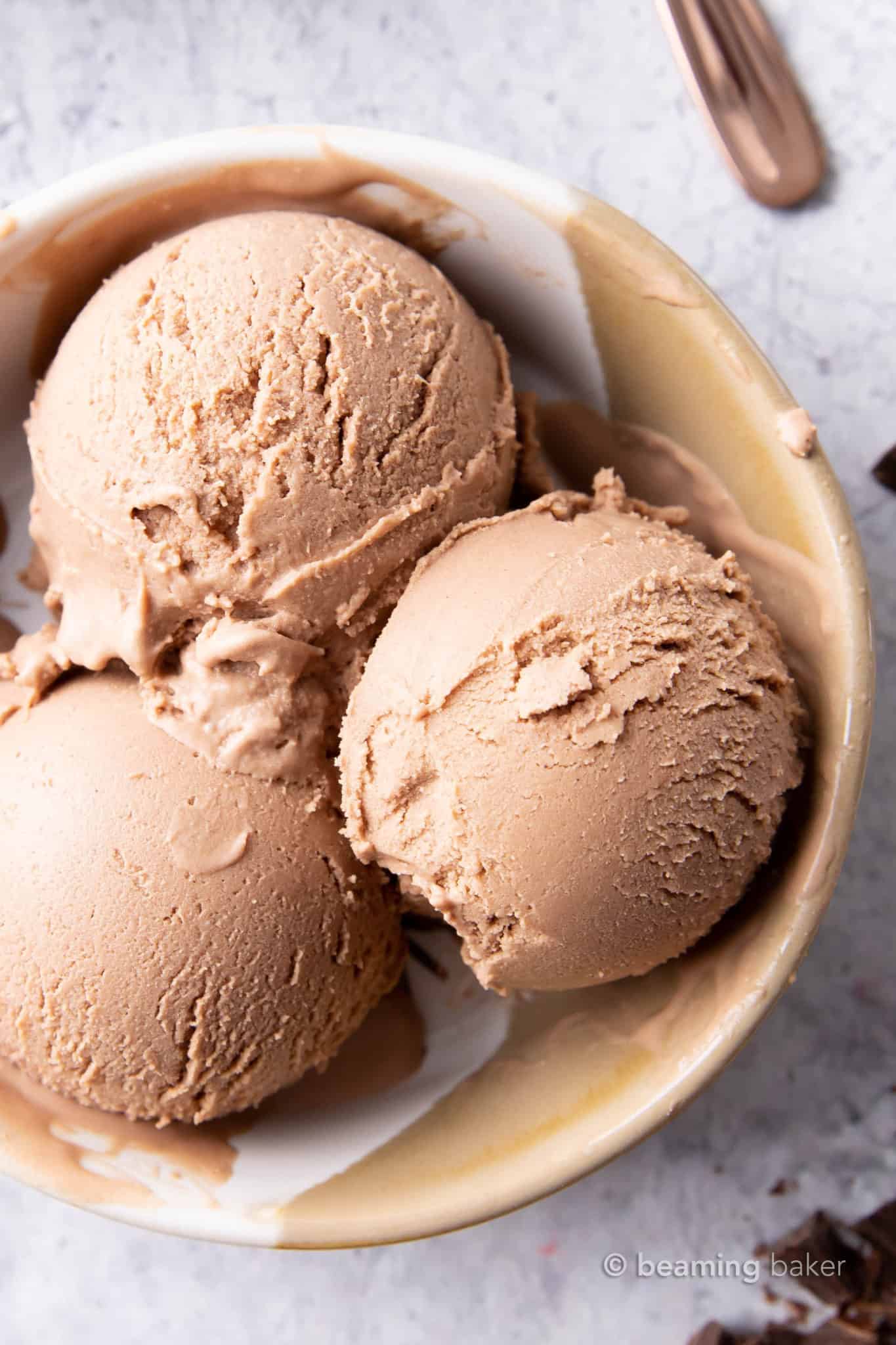 Best Vegan Chocolate Ice Cream Recipe Beaming Baker