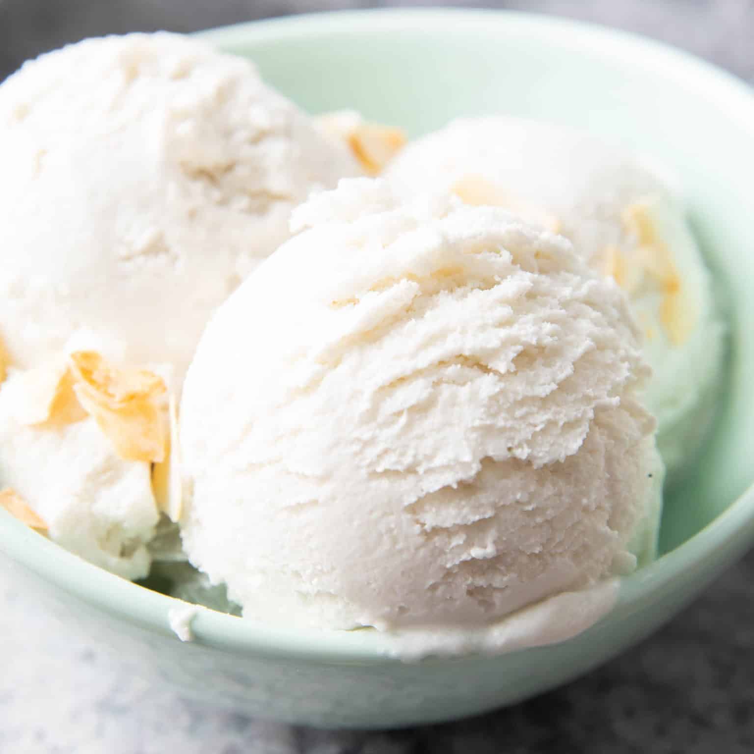 Coconut Milk Ice Cream Keto Coconut Ice Cream Beaming Baker