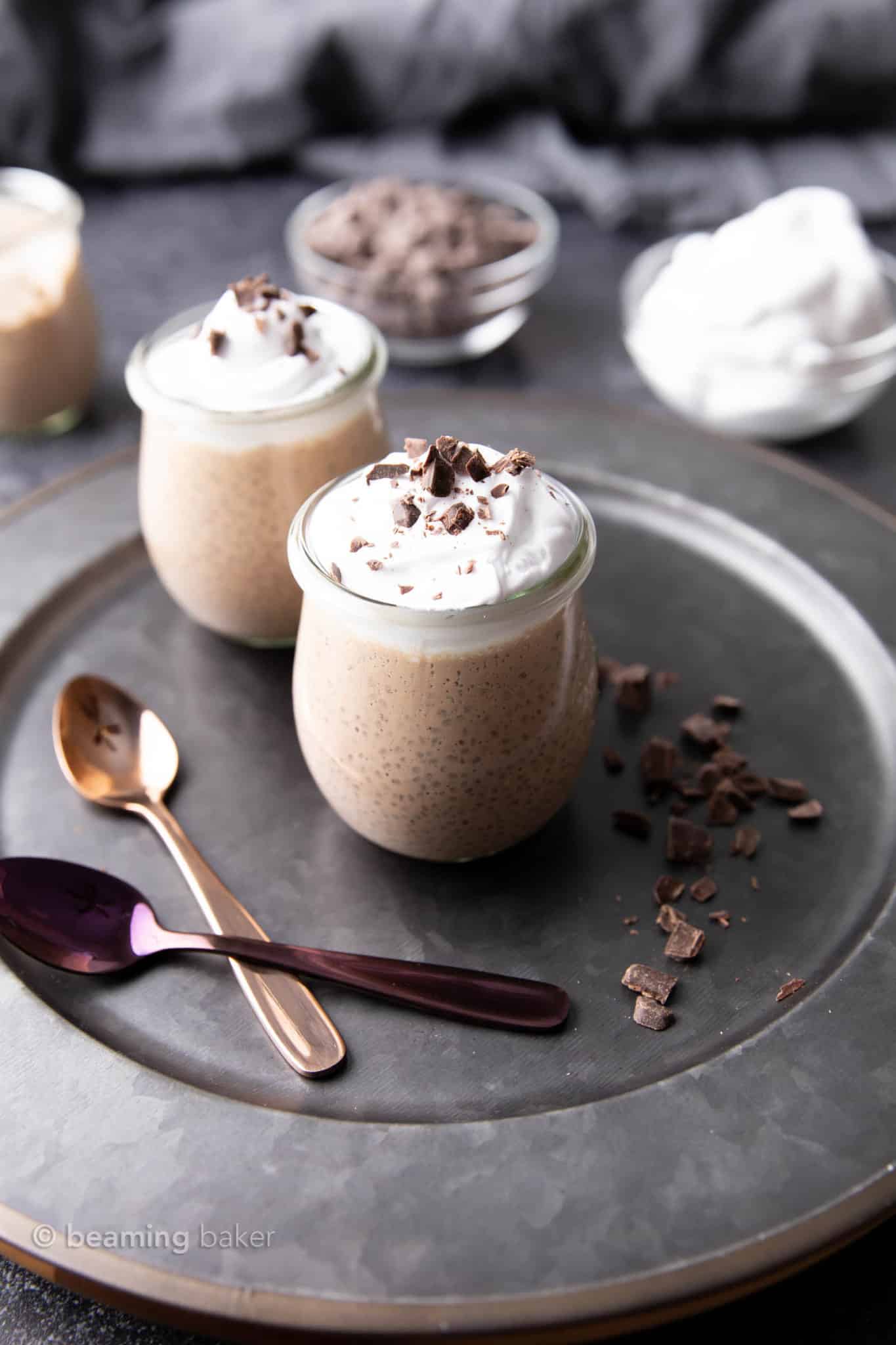 My Favorite Chocolate Chia Pudding Recipe (Vegan) Beaming Baker