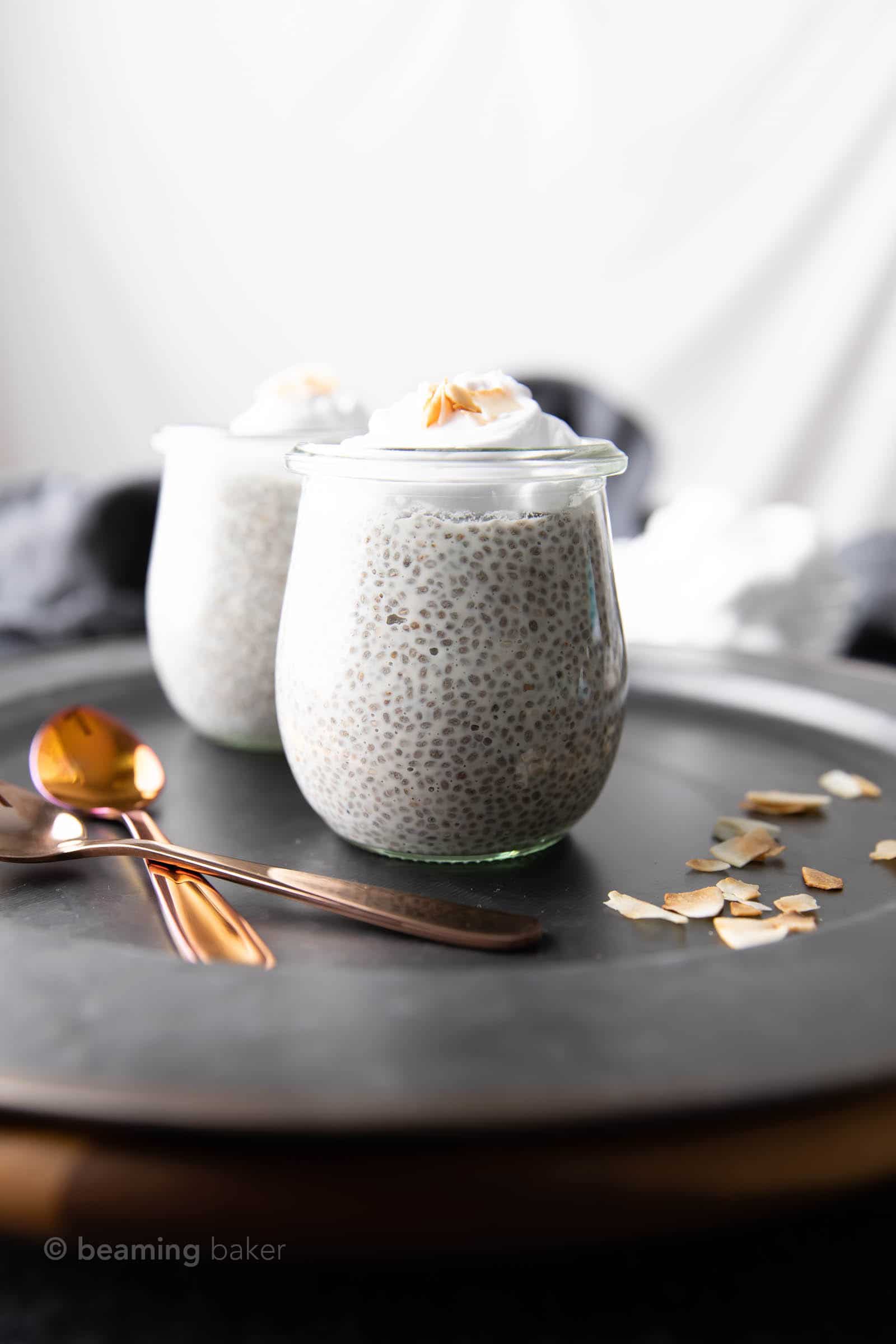 Easy Coconut Chia Pudding Recipe Beaming Baker 