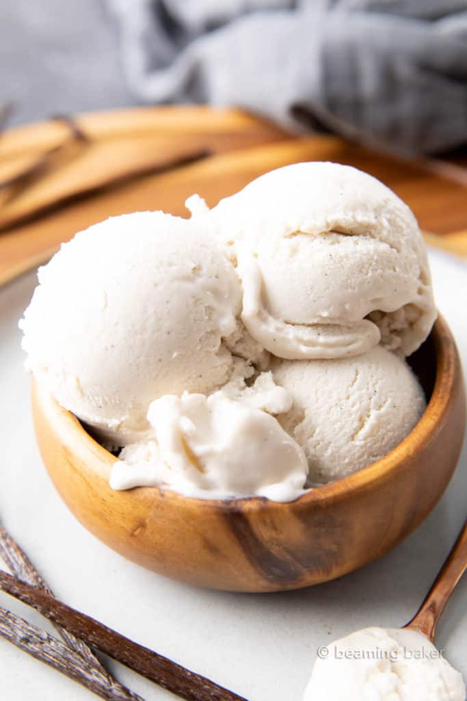 Vanilla Keto Ice Cream Recipe (keto, Low Carb) - Beaming Baker