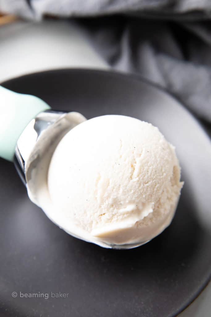 Vanilla Keto Ice Cream Recipe (Keto, Low Carb) - Beaming Baker