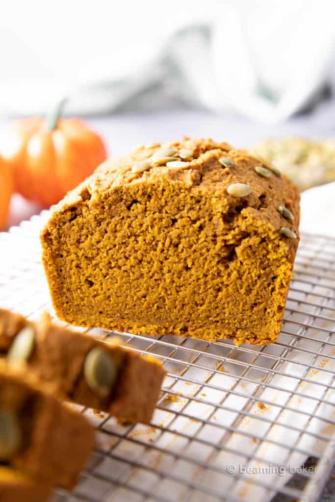 Gluten Free Pumpkin Bread Recipe - Beaming Baker