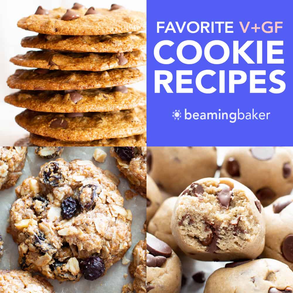 My Favorite Vegan Gluten Free Cookie Recipes