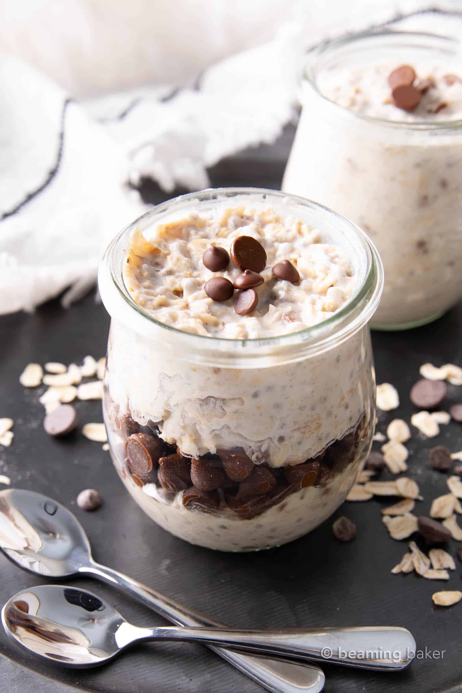 Chocolate Overnight Oats  Healthy Breakfast Recipe