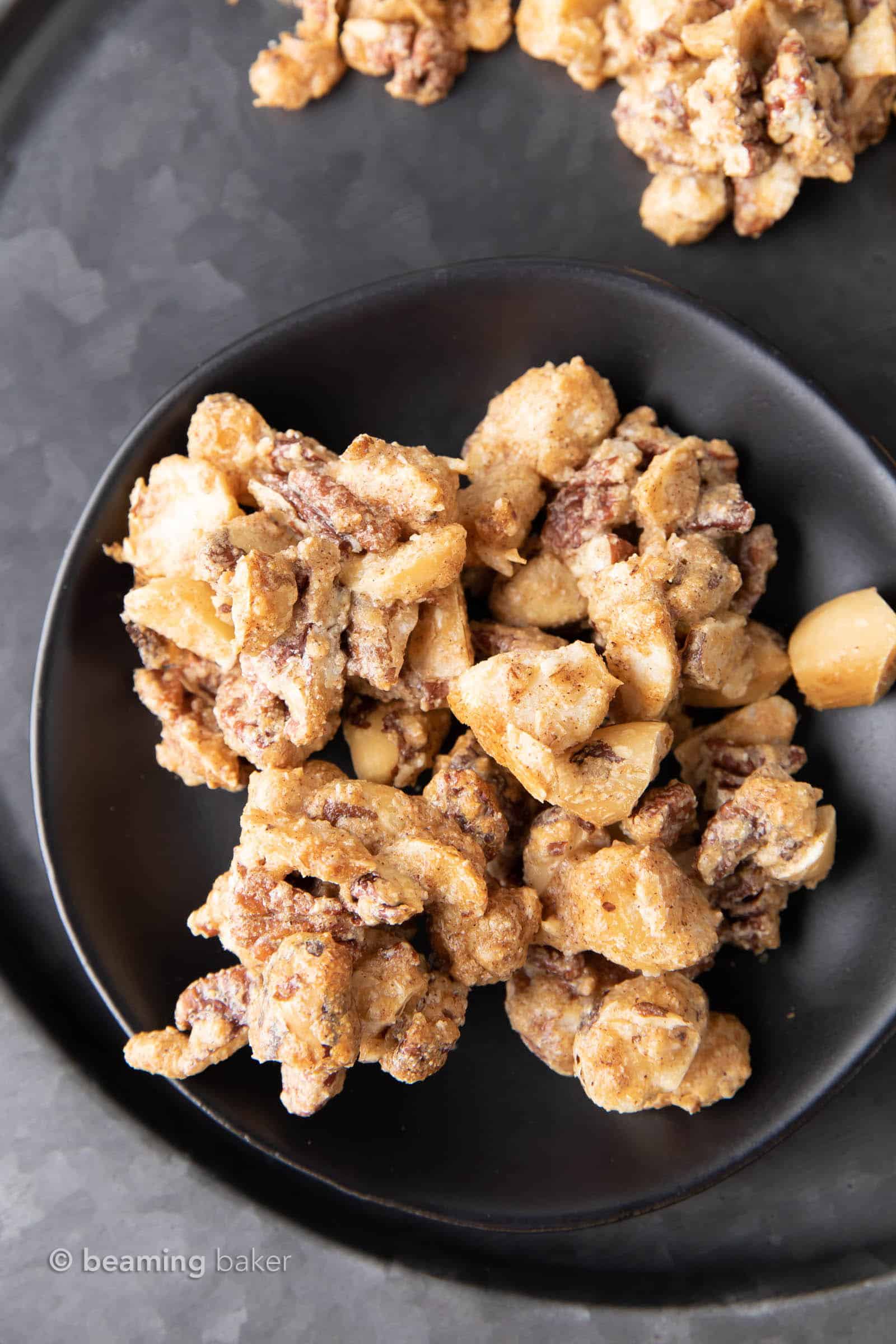 Cinnamon Oat & Nut Clusters - The Healthy Home Cook