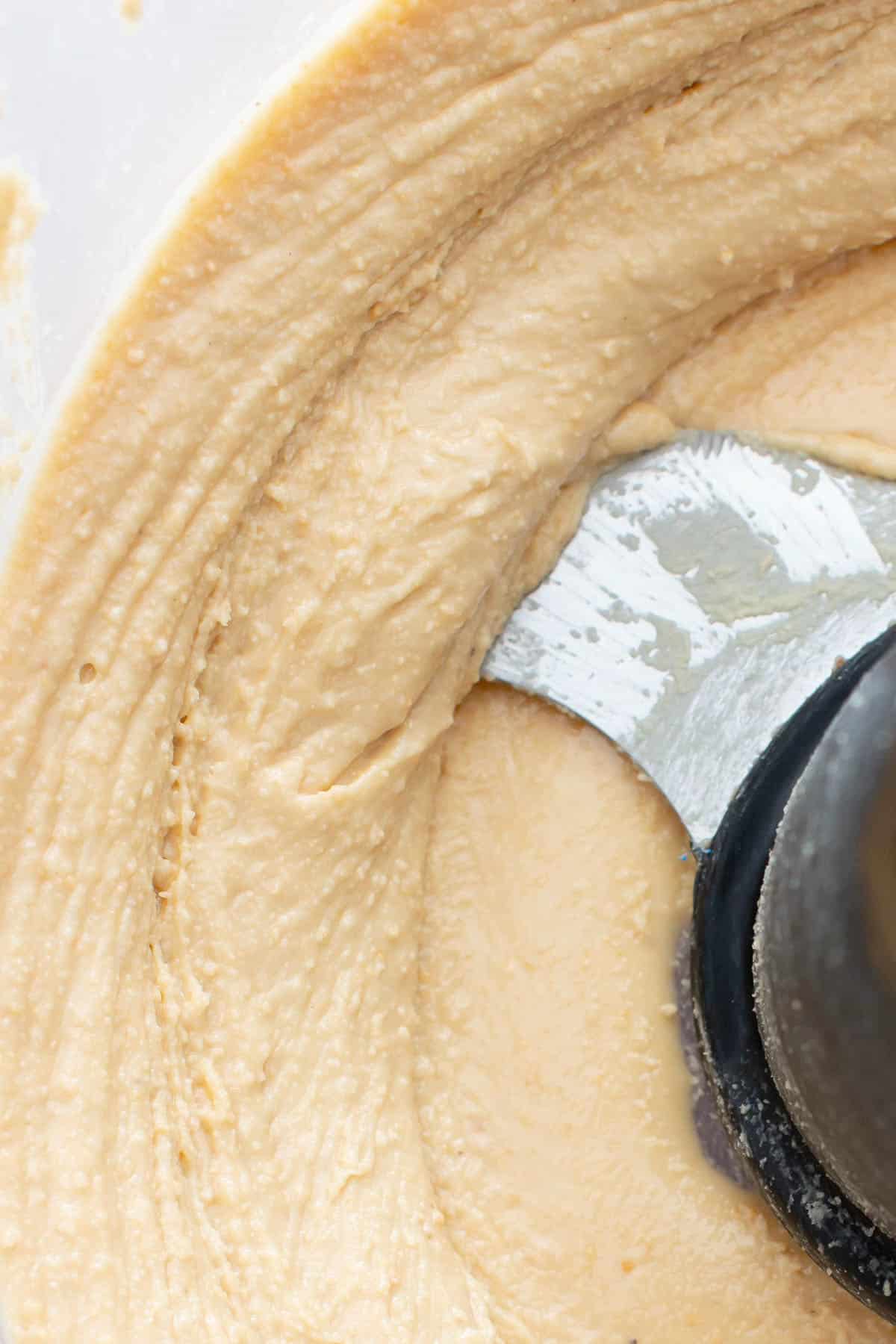 Smooth texture of this recipe in food processor