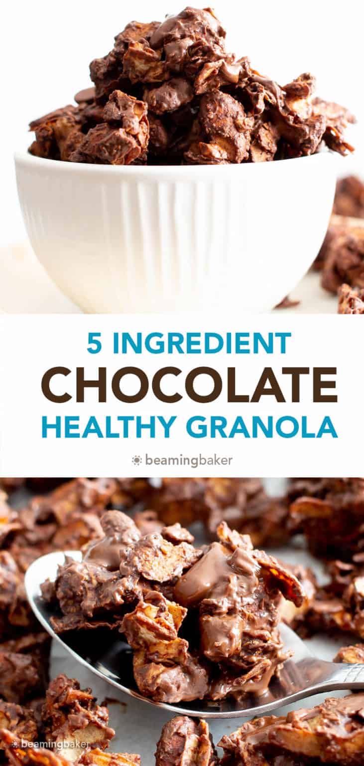 Healthy Chocolate Granola Recipe Beaming Baker
