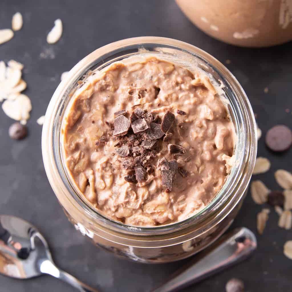 Chocolate Overnight Oats – 3 Ways - Beaming Baker